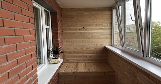 Отделка, остекление, утепление балконов в Альметьевске от 210 руб. м/2.